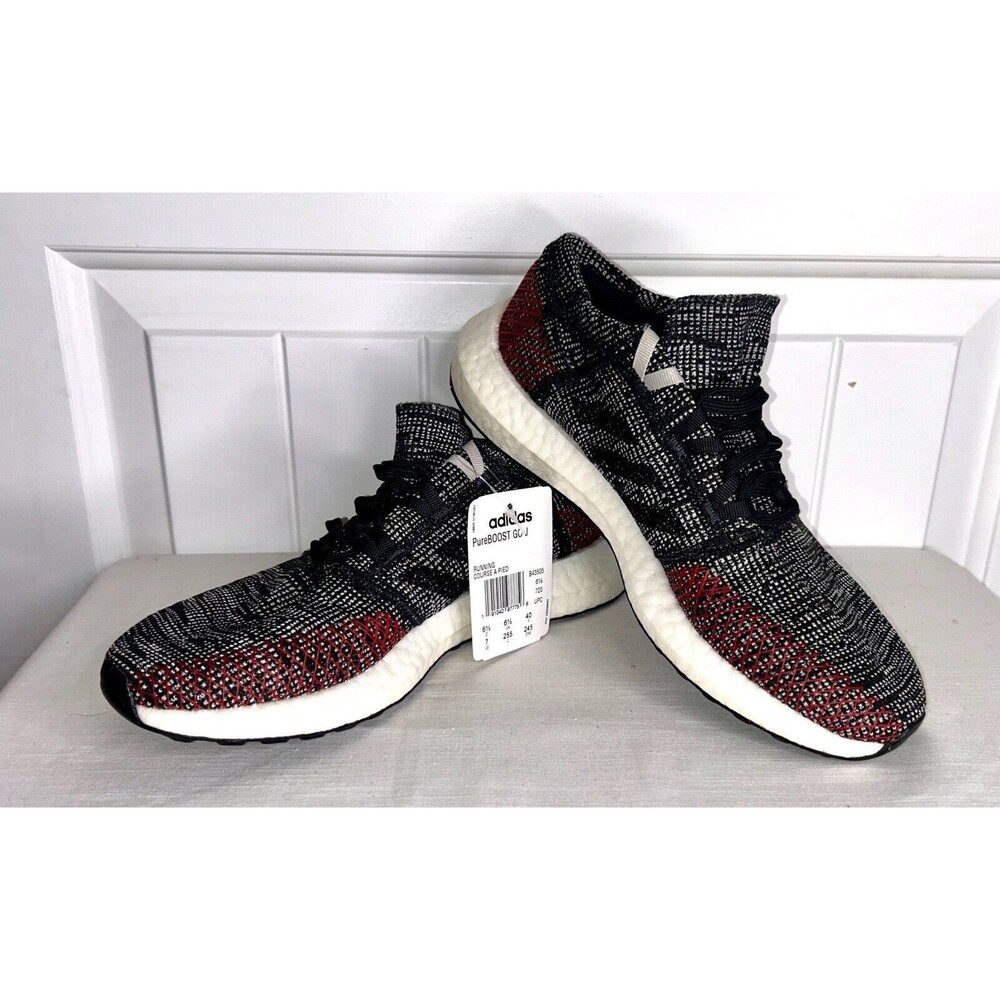 Adidas Pure Boost Go Men's Carbon Gray Black‎ US 7 Running Sneakers Shoes